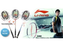 Li-Ning Badminton Racquets 66% off from Rs. 426- Flipkart