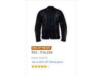[DOTD] Riding Gear upto 91% off from Rs. 55 - Amazon