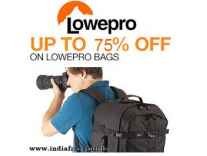 Lowepro Camera Bags Minimum 30% off from Rs. 1399 @ Amazon