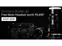 Canon DSLR Cameras upto 20% off + Free Moto Pulse headset worth Rs. 6,499