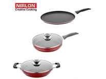 NIRLON Kitchen Non Stick Cookware Sets at Rs. 1360 @ Amazon