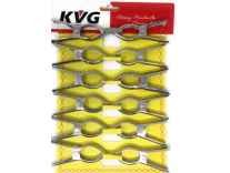 KVG Stainless Steel Cloth Clips Pack of 12 Rs. 79 - Flipkart
