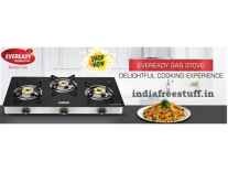 Eveready Gas Stoves upto 62% off from Rs. 1799 - Amazon